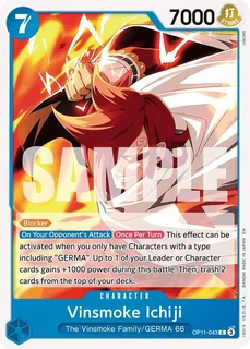Vinsmoke Ichiji OP11-043