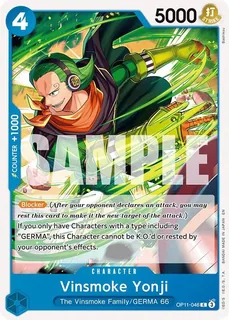 Vinsmoke Yonji OP11-046