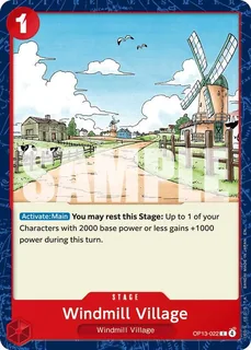 Windmill Village OP13-022