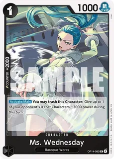 Ms. Wednesday OP14-083