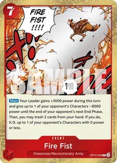 Fire Fist OP15-020
