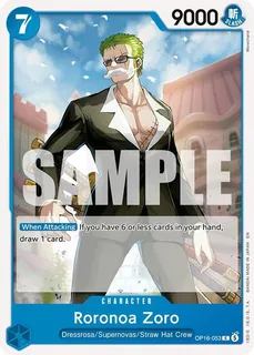 Roronoa Zoro OP16-053