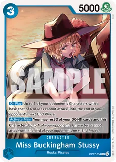 Miss Buckingham Stussy OP17-054