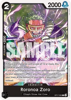 Roronoa Zoro OP17-095