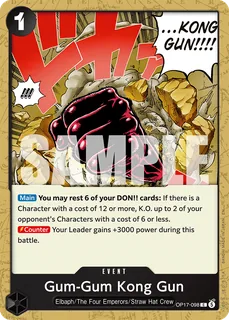 Gum-Gum Kong Gun OP17-098