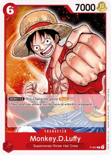 Monkey.D.Luffy P-001