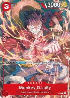 Monkey.D.Luffy P-006