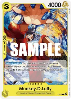 Monkey.D.Luffy P-036