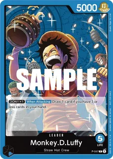 Monkey.D.Luffy P-047