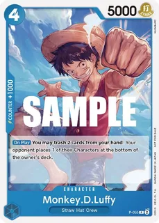 Monkey.D.Luffy P-055