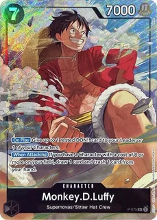 Monkey.D.Luffy P-075