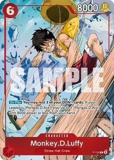 Monkey.D.Luffy P-154