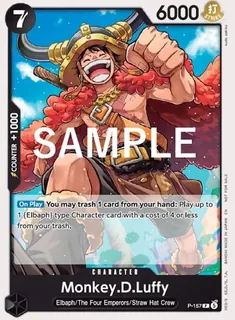 Monkey.D.Luffy P-157