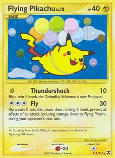 Flying Pikachu 113/111