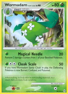Wormadam Plant Cloak 049/99