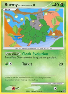 Burmy Plant Cloak 056/99