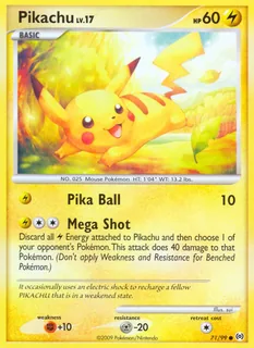 Pikachu 071/99