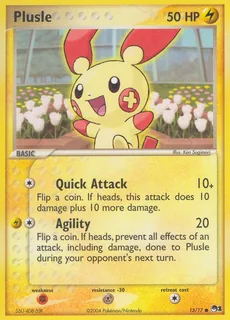 Plusle 013/17
