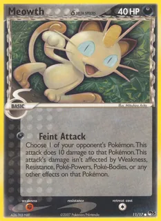 Meowth δ 011/17