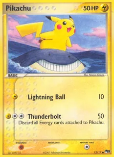 Pikachu 012/17
