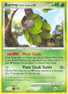 Burmy Plant Cloak 011/17