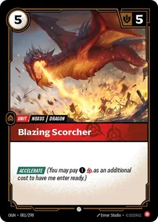 Blazing Scorcher 001/298