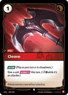 Cleave 004/298