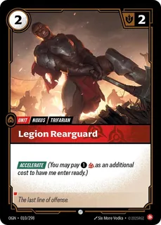 Legion Rearguard 010/298