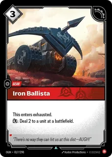 Iron Ballista 017/298