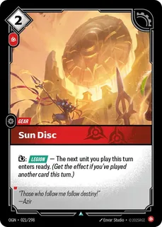 Sun Disc 021/298
