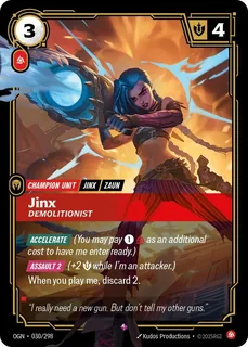 Jinx, Demolitionist 030/298