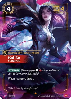 Kai'Sa, Survivor 039/298