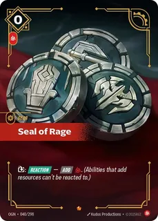 Seal of Rage 040/298
