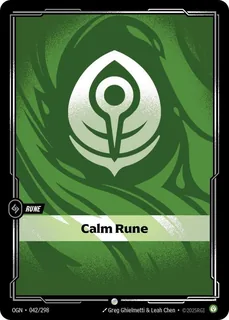 Calm Rune 042/298