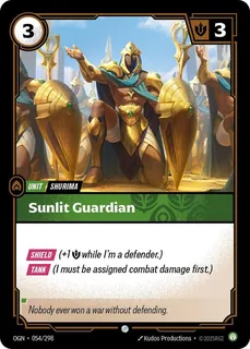 Sunlit Guardian 054/298