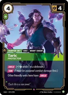 Taric, Protector 074/298