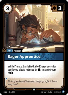 Eager Apprentice 084/298