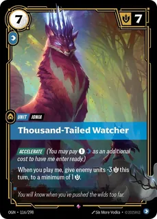 Thousand-Tailed Watcher 116/298