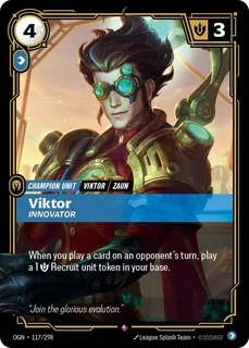 Viktor, Innovator 117/298