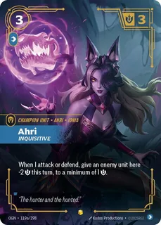 Ahri, Inquisitive 119a/298