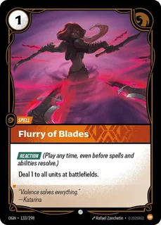 Flurry of Blades 133/298