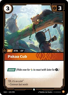 Pakaa Cub 135/298