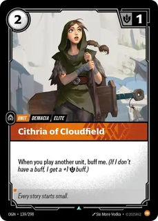 Cithria of Cloudfield 139/298