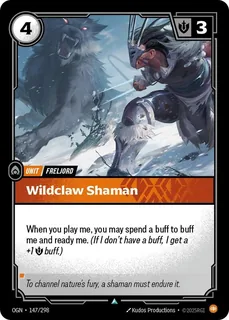 Wildclaw Shaman 147/298