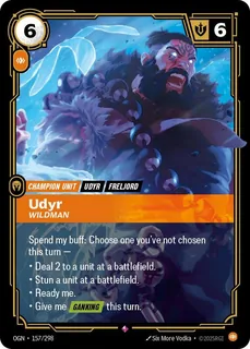 Udyr, Wildman 157/298
