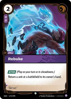 Rebuke 172/298