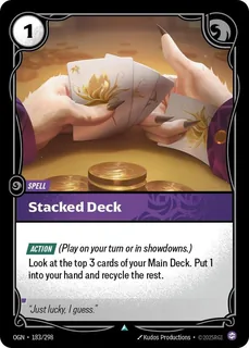 Stacked Deck 183/298
