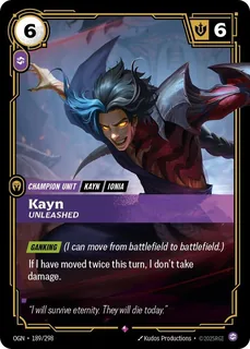 Kayn, Unleashed 189/298