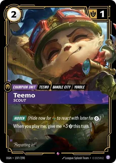 Teemo, Scout 197/298