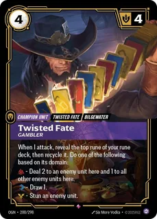 Twisted Fate, Gambler 200/298
